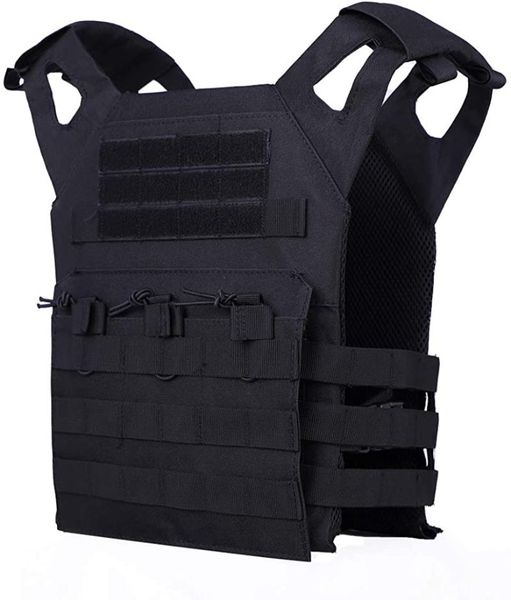 training military tactical vest for men/women plate carrier body molle armor combat army chest rig assault hunting jackets, Camo;black
training military tactical vest for men/women plate carrier body molle armor combat army chest rig assault hunting jackets, Camo;black