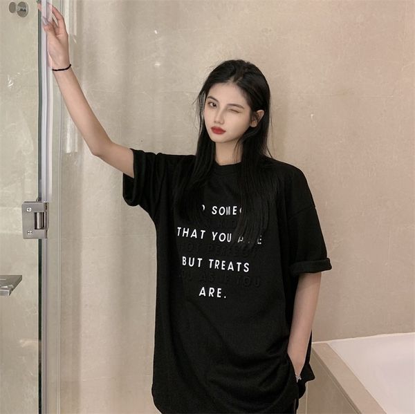 polos ytx111 summer hong kong reflexive style lyrics short black female t-shirt, White
polos ytx111 summer hong kong reflexive style lyrics short black female t-shirt, White