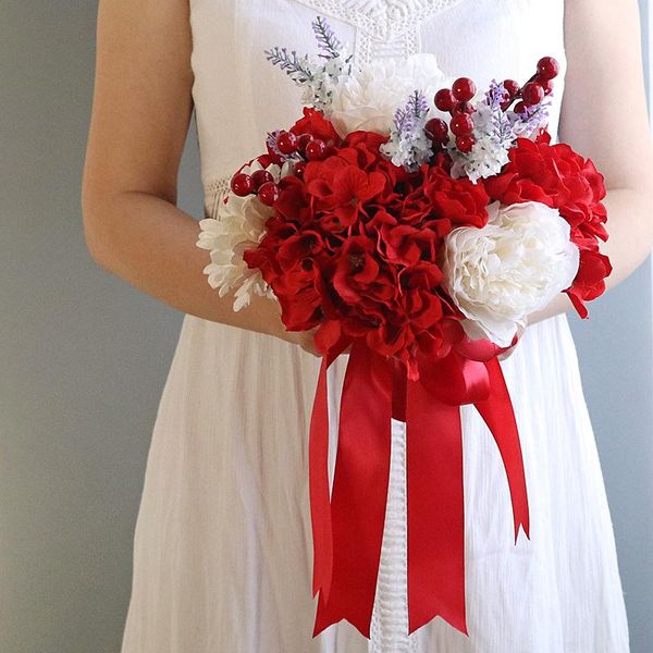 artificial bride bouquet bridesmaid wedding white hydrangea round flower rose lace ball spring decorative flowers & wreaths
artificial bride bouquet bridesmaid wedding white hydrangea round flower rose lace ball spring decorative flowers & wreaths