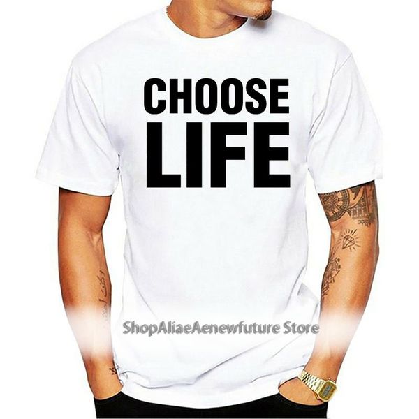 choose life t-shirt 100 premium cotton wham inspired harajuku tee shirt men's t-shirts, White;black
choose life t-shirt 100 premium cotton wham inspired harajuku tee shirt men's t-shirts, White;black