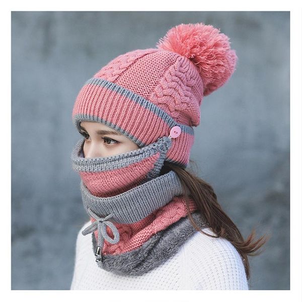 dustproof hats warm knitted wool cap winter beanies velvet thick bib mask skullies beanie hat hiking women face protectors outdoor, Black;white
dustproof hats warm knitted wool cap winter beanies velvet thick bib mask skullies beanie hat hiking women face protectors outdoor, Black;white