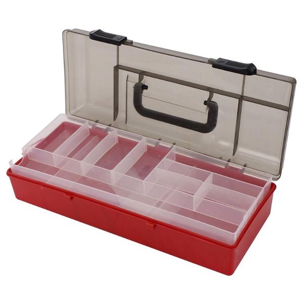 double-layer plastic fishing box storage case organizer container large capacity tackle boxes accessories
double-layer plastic fishing box storage case organizer container large capacity tackle boxes accessories