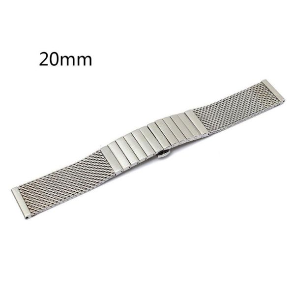 watch bands lsilver stainless steel solid strap fashion casua replacement watchband wristband for men women18/20mm, Black;brown
watch bands lsilver stainless steel solid strap fashion casua replacement watchband wristband for men women18/20mm, Black;brown