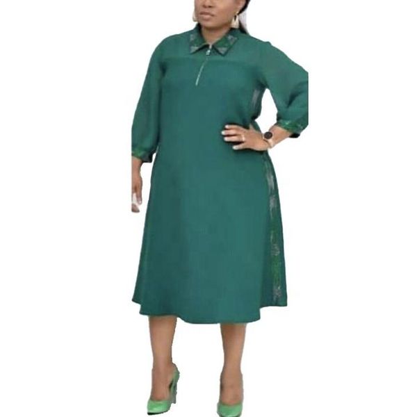 plus size tracksuits color diamond lapel solid chiffon loose large zipper pocket three-quarter sleeve dress 2021 summer
plus size tracksuits color diamond lapel solid chiffon loose large zipper pocket three-quarter sleeve dress 2021 summer
