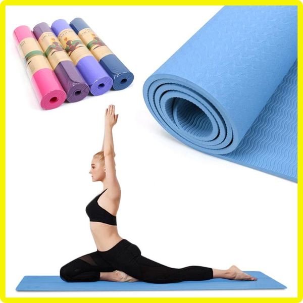 yoga mats 6mm mat thickness tpe non-slip waterproof exceptional resilience for beginner environmental gym fitness pilates pads
yoga mats 6mm mat thickness tpe non-slip waterproof exceptional resilience for beginner environmental gym fitness pilates pads