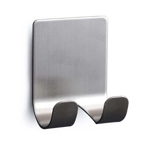 stainless steel multi-purpose hooks adhesive wall key holder organizer kitchen bathroom housekeeper on coat hanger & rails
stainless steel multi-purpose hooks adhesive wall key holder organizer kitchen bathroom housekeeper on coat hanger & rails