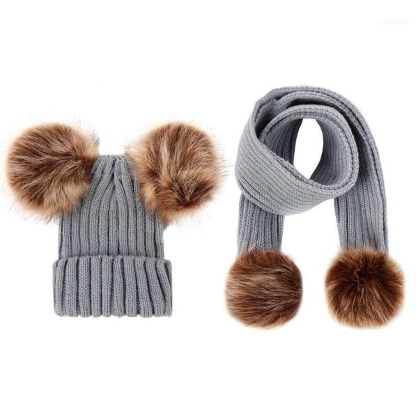 explosion models european style fashion cute baby double ball wool hat knitted oversized raccoon winter scarf set1, Yellow
explosion models european style fashion cute baby double ball wool hat knitted oversized raccoon winter scarf set1, Yellow