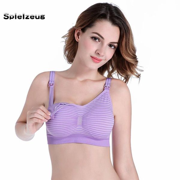 maternity intimates women solid colors feeding nursing no steel ring front closure breast ladies button striped lactation bra intimate#p4, White
maternity intimates women solid colors feeding nursing no steel ring front closure breast ladies button striped lactation bra intimate#p4, White