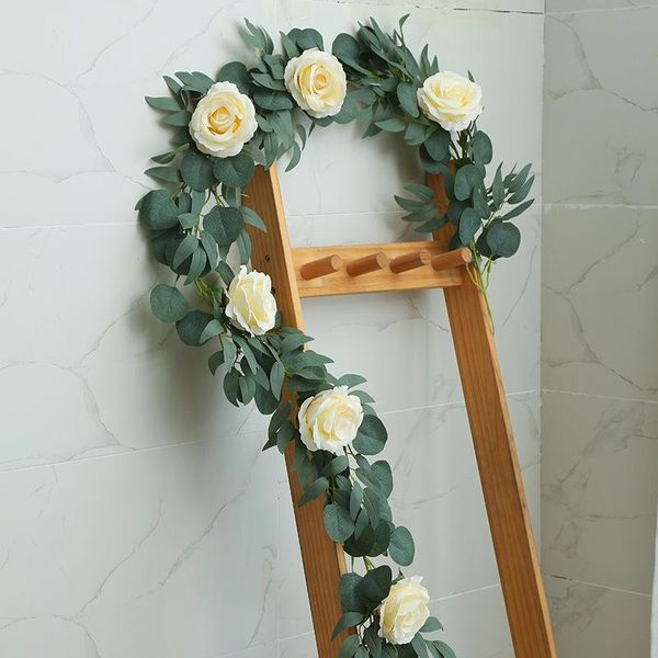 decorative flowers & wreaths 1.9m artificial plant eucalyptus round leaf rattan rose willow vine for wedding home office party garden craft
decorative flowers & wreaths 1.9m artificial plant eucalyptus round leaf rattan rose willow vine for wedding home office party garden craft