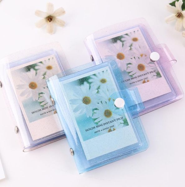 cosmetic bags & cases ins korean star po 36 pockets card sticker instant polaroid picture transparent glitter holder
cosmetic bags & cases ins korean star po 36 pockets card sticker instant polaroid picture transparent glitter holder