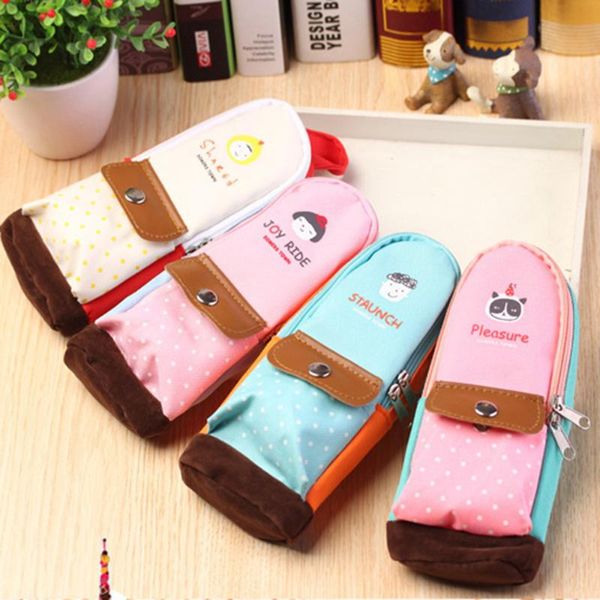 pencil bags schoolbag type case large capacity student school supplies stationery storage cute canvas bag
pencil bags schoolbag type case large capacity student school supplies stationery storage cute canvas bag