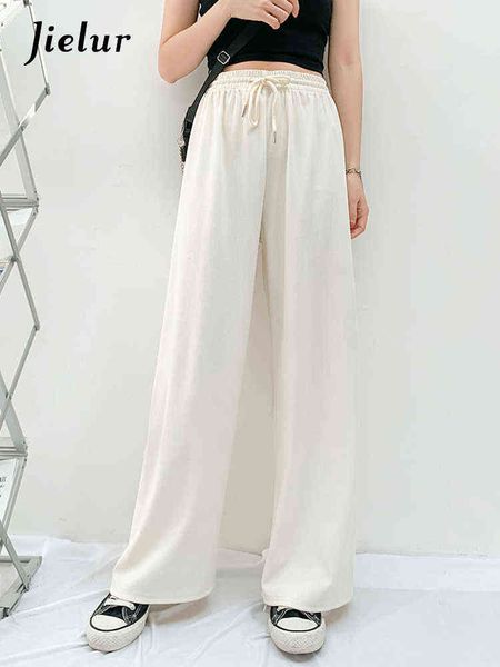 jielur ice silk wide leg pants women high-waisted spring summer loose straight trousers casual white pink blue pantalones femme 211124, Black;white
jielur ice silk wide leg pants women high-waisted spring summer loose straight trousers casual white pink blue pantalones femme 211124, Black;white