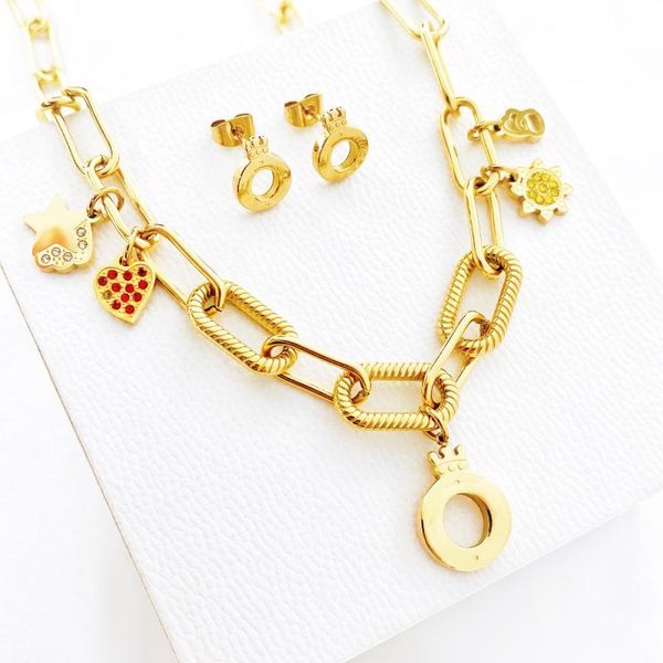earrings & necklace shiny crystal zircon rose gold double layer choker for women fashion jewelry party gift wholesale, Silver
earrings & necklace shiny crystal zircon rose gold double layer choker for women fashion jewelry party gift wholesale, Silver
