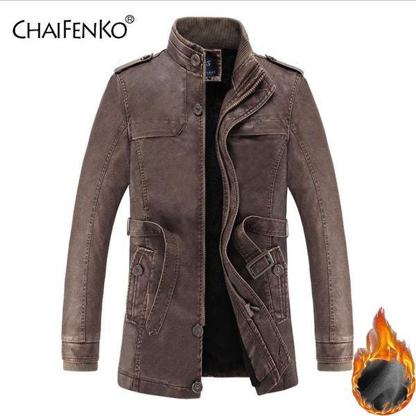 men's fur & faux chaifenko winter fleece warm men leather jacket motorcycle stand collar fashion pu thick coat, Black
men's fur & faux chaifenko winter fleece warm men leather jacket motorcycle stand collar fashion pu thick coat, Black