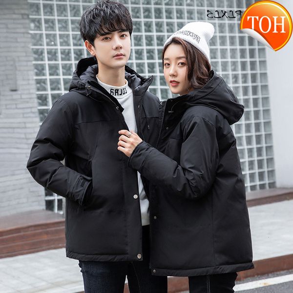 winter down jacket man brand fashion thick warm white duck coat men hooded patchwork puffer jackets parkas, Black
winter down jacket man brand fashion thick warm white duck coat men hooded patchwork puffer jackets parkas, Black