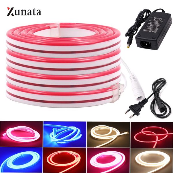 strips xunata dc12v 120leds 6x12mm led neon light smd2835 strip tape waterproof flexible soft wire rope for decor
strips xunata dc12v 120leds 6x12mm led neon light smd2835 strip tape waterproof flexible soft wire rope for decor