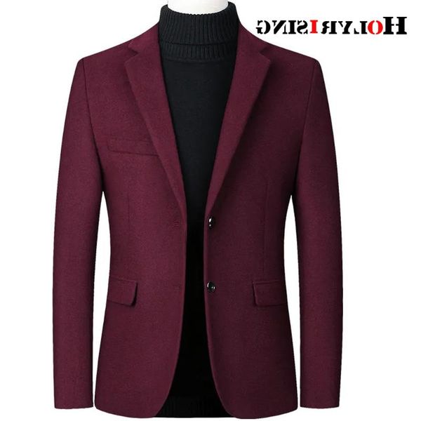 men's wool & blends woolen autumn winter jackets for men one piece blazer coat pocket casual suits male bussiness solid handsome warm 1, Black
men's wool & blends woolen autumn winter jackets for men one piece blazer coat pocket casual suits male bussiness solid handsome warm 1, Black