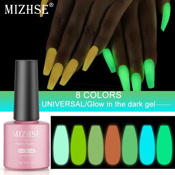 nail gel mizhse 7ml night glow in dark polish fluorescent neon semi permanent enamel lacquer varnishes soak off uv led, Red;pink
nail gel mizhse 7ml night glow in dark polish fluorescent neon semi permanent enamel lacquer varnishes soak off uv led, Red;pink