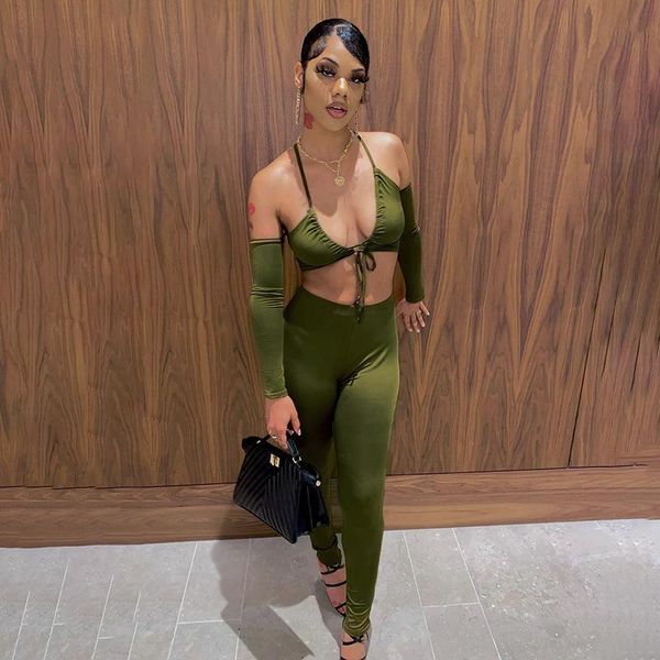 women's pants & capris clothing 2021 winter tying long-sleeve off shoulder strapless tight strappy-set for women spliced skinny, Black;white
women's pants & capris clothing 2021 winter tying long-sleeve off shoulder strapless tight strappy-set for women spliced skinny, Black;white