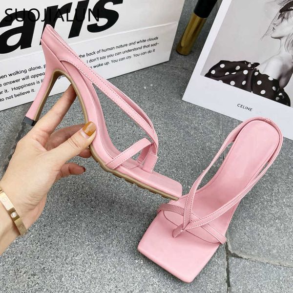 suojialun summer women slipper thin high heel narrow band ladies sandal casual outdoor beach vacation flip flop slides 210630, Black
suojialun summer women slipper thin high heel narrow band ladies sandal casual outdoor beach vacation flip flop slides 210630, Black