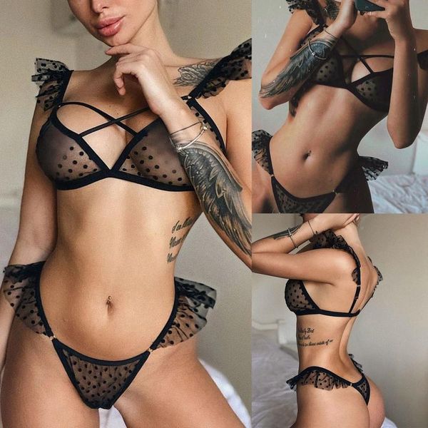 bras sets bra and panty set underwear lace women plus size lingerie transparent see through thong black sleepwear, Red;black
bras sets bra and panty set underwear lace women plus size lingerie transparent see through thong black sleepwear, Red;black