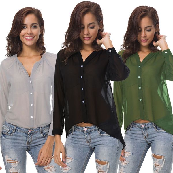 women's blouses & shirts pius size white long sleeve shirt korean pocket clothes streetwear slim chiffon blouse elegant women
women's blouses & shirts pius size white long sleeve shirt korean pocket clothes streetwear slim chiffon blouse elegant women