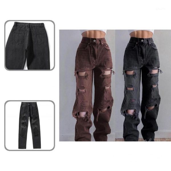 women's jeans straight skin-friendly button closure high waist ripped for dating, Blue
women's jeans straight skin-friendly button closure high waist ripped for dating, Blue