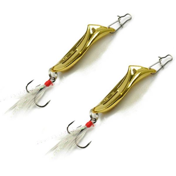 5.5cm/15g metal fishing spoon lures hard bait fresh water sequin noise paillette with feather hooks
5.5cm/15g metal fishing spoon lures hard bait fresh water sequin noise paillette with feather hooks