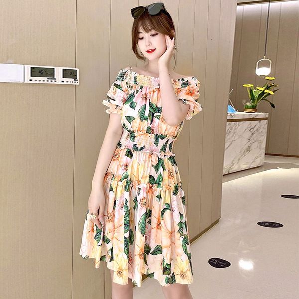 two piece dress summer fashion designer feminine short floral sleeve slash neck mini dress bohemian beach holiday robes o0ky, White
two piece dress summer fashion designer feminine short floral sleeve slash neck mini dress bohemian beach holiday robes o0ky, White