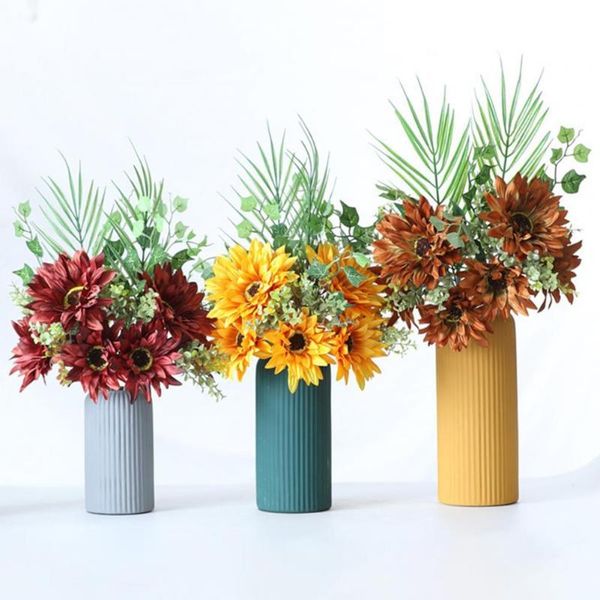 decorative flowers & wreaths 40%1 bouquet diy faux silk artificial flower easy to maintain delicately cut fake sunflower home decor
decorative flowers & wreaths 40%1 bouquet diy faux silk artificial flower easy to maintain delicately cut fake sunflower home decor
