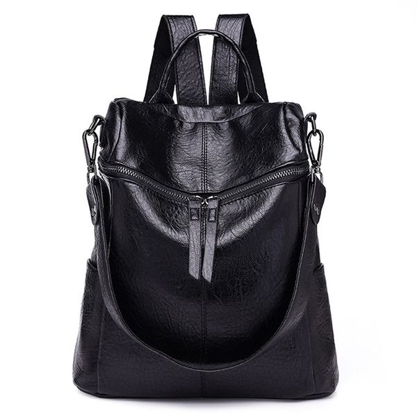 female backpack korean version women the wild fashion travel backack woman bag leisure leather s 211215
female backpack korean version women the wild fashion travel backack woman bag leisure leather s 211215