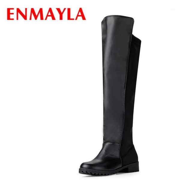 boots enmayla winter slip-on flats thigh high women casual round toe shoes womens black pu flock knee knight1
boots enmayla winter slip-on flats thigh high women casual round toe shoes womens black pu flock knee knight1