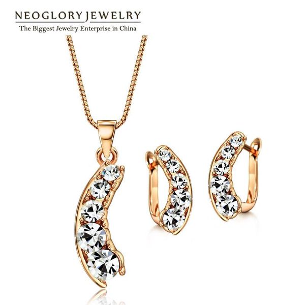 earrings & necklace neoglory austrian rhinestone fashion romantic elegant jewelry sets hoop brand engagement women 2021 go g1, Silver
earrings & necklace neoglory austrian rhinestone fashion romantic elegant jewelry sets hoop brand engagement women 2021 go g1, Silver