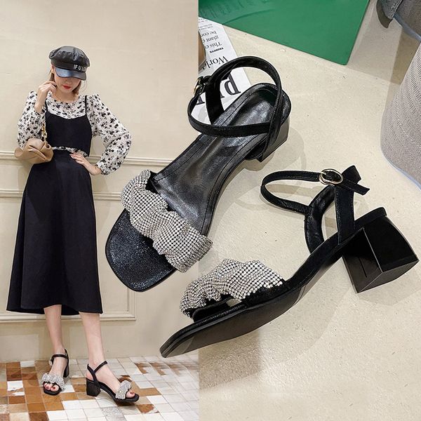 fairy style korean style chunky heel fashion sandals for women 2021 summer new internet celebrity breathable casual womens shoes one piece d, Black
fairy style korean style chunky heel fashion sandals for women 2021 summer new internet celebrity breathable casual womens shoes one piece d, Black
