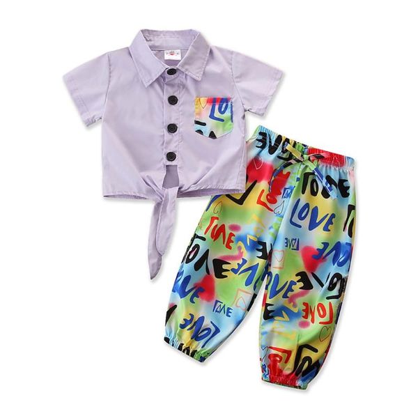 design good quality factory price fashion selling children's girls letter love purple shirt + trousers suit clothing sets, White
design good quality factory price fashion selling children's girls letter love purple shirt + trousers suit clothing sets, White
