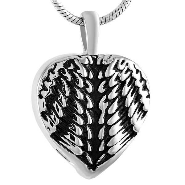 pendant necklaces ksj9434 holding ashes feather heart memorial urn necklace men women cremation pet human ash keepsake jewellery, Silver
pendant necklaces ksj9434 holding ashes feather heart memorial urn necklace men women cremation pet human ash keepsake jewellery, Silver