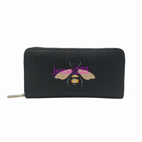 wholesale animal long style zipper wallet men women black snake tiger bee purse card holder with box 6 colors, Red;black 
wholesale animal long style zipper wallet men women black snake tiger bee purse card holder with box 6 colors, Red;black