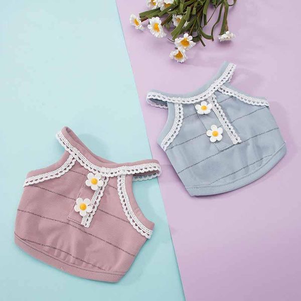 dog apparel summer thin flower breathable small sling cat korean vest cute pet clothes
dog apparel summer thin flower breathable small sling cat korean vest cute pet clothes