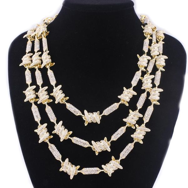gold silver color bone stick iced out hip hop chain bling horns brambles necklace men women link choker rapper fashion jewelry x0509, Black
gold silver color bone stick iced out hip hop chain bling horns brambles necklace men women link choker rapper fashion jewelry x0509, Black