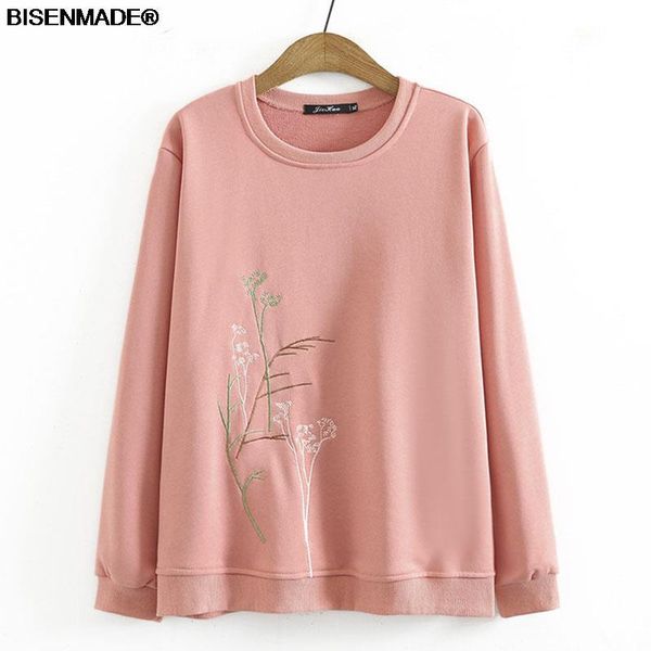 plus size t-shirt women clothing hoodies & sweatshirts 2021 autumn loose casual plant embroidery o neck 007, Black
plus size t-shirt women clothing hoodies & sweatshirts 2021 autumn loose casual plant embroidery o neck 007, Black