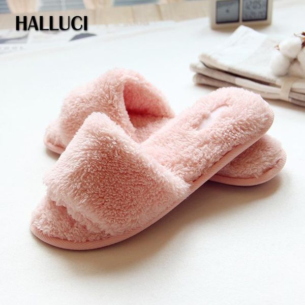 slippers keep warm furry peep toe home shoes women short plush bedroom non-slip slip on flip flops loafers slipper, Black
slippers keep warm furry peep toe home shoes women short plush bedroom non-slip slip on flip flops loafers slipper, Black