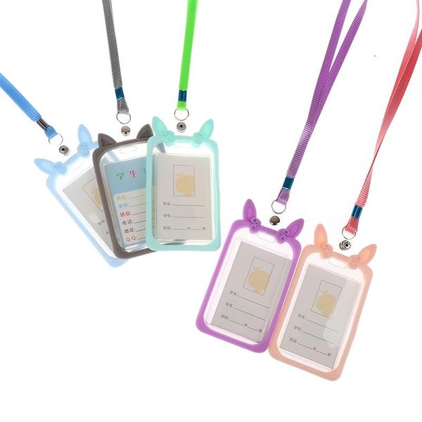 card holders id holder cute cartoon silicone bus case key ring luggage tag trinket, Brown;gray
card holders id holder cute cartoon silicone bus case key ring luggage tag trinket, Brown;gray