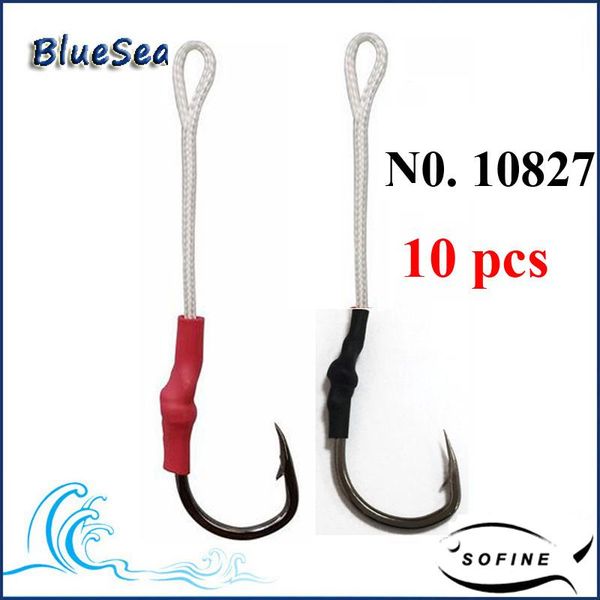 fishing hooks bluesea 10 pcs 10827 red black tube stainless steel assist hook jig fish jigging bait with pe line
fishing hooks bluesea 10 pcs 10827 red black tube stainless steel assist hook jig fish jigging bait with pe line
