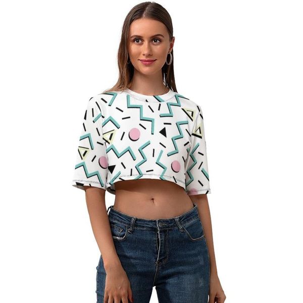 women's t-shirt art crop tshirt short-sleeve ladies t shirt street fashion simple o neck pattern polyester tee, White
women's t-shirt art crop tshirt short-sleeve ladies t shirt street fashion simple o neck pattern polyester tee, White