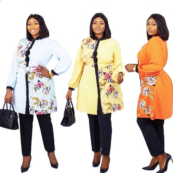 women's tracksuits style printing african suits dashiki fashion loose pants 2 piece set for clothes islamic robe outfit gviq, Gray
women's tracksuits style printing african suits dashiki fashion loose pants 2 piece set for clothes islamic robe outfit gviq, Gray