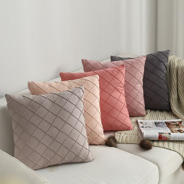 cushion/decorative pillow modern nordic vintage cover suede check decoration pillowcase luxury cushion classical decorative pillows
cushion/decorative pillow modern nordic vintage cover suede check decoration pillowcase luxury cushion classical decorative pillows