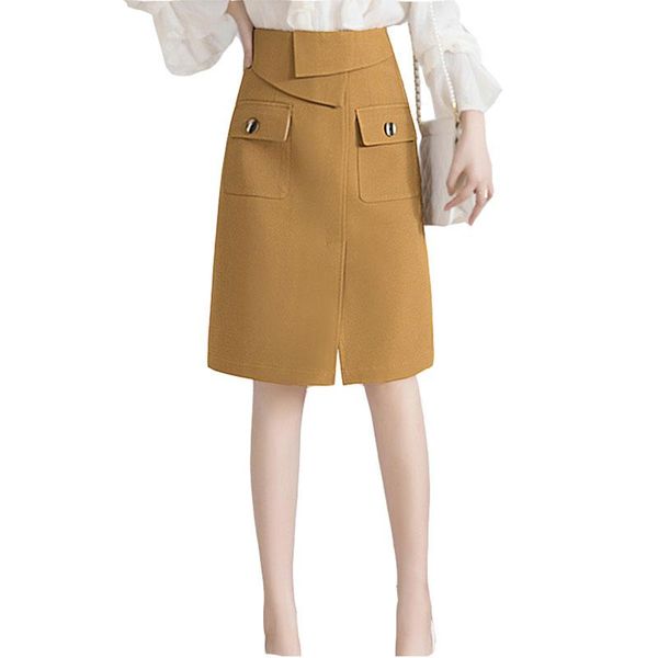 skirts fashion half-length skirt solid color women's 2021 high-waisted spring summer korean version temperament women nbh113, Black
skirts fashion half-length skirt solid color women's 2021 high-waisted spring summer korean version temperament women nbh113, Black