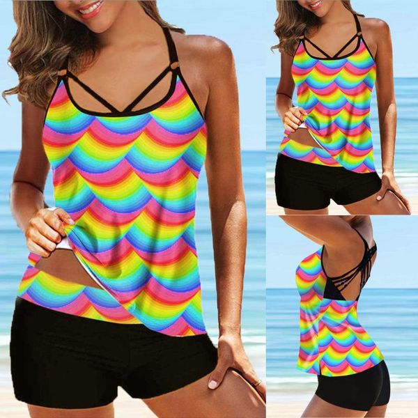 women's swimwear two piece women plus size tankini swimsuits with shorts tankinis set swim wear black print bathing suit swimdress sets, White;black
women's swimwear two piece women plus size tankini swimsuits with shorts tankinis set swim wear black print bathing suit swimdress sets, White;black