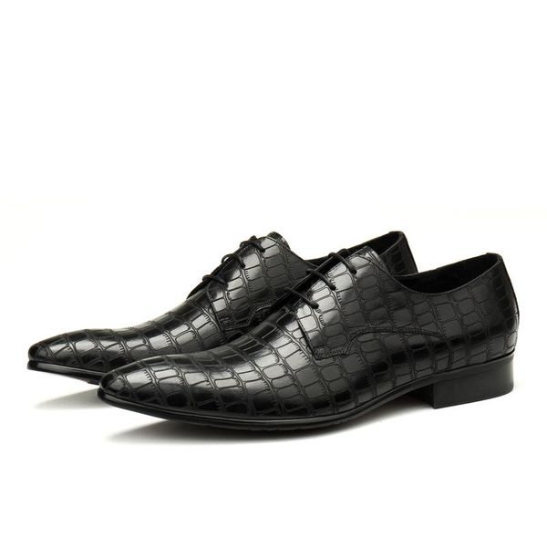 large size eur45 serpentine grain black derby business shoes genuine leather wedding mens dress
large size eur45 serpentine grain black derby business shoes genuine leather wedding mens dress