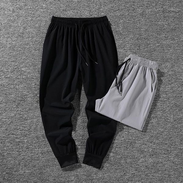 men's pants men casual joggers sweatpants solid color elastic waist trousers fitness sportswear fashion summer spring, Black
men's pants men casual joggers sweatpants solid color elastic waist trousers fitness sportswear fashion summer spring, Black